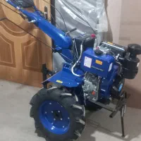 شخم زنی با تیلر  باغها و زمین های کشاورزی