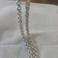 زنجیر نقره شیک و دست ساز نونو