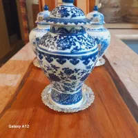 گلدان قلم آبی آنتیک|حراج|دماوند, گیلاوند|دیوار