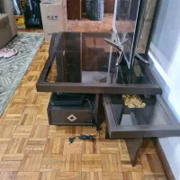 میز جلو مبلی و ۲ عدد عسلی MDF|مبلمان خانگی و میز عسلی|تهران, یوسف‌آباد|دیوار