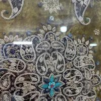 تابلو قاجاری جواهر نشان|کلکسیون اشیاء عتیقه|مشهد, آزادشهر|دیوار