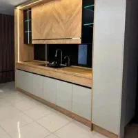 کابینت وکمد دیواری وتخت کم جا