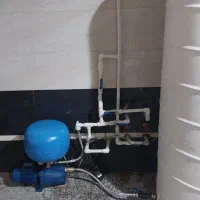 نصب پمپ و تانک،آبگرمکن و شیرآلات،تاسیسات فلاورجان