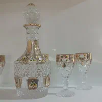 ظروف طلایی کریستال