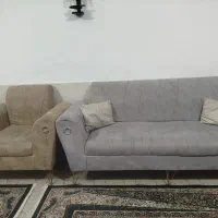 مبل شیش نفره تمیز سالم