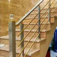 نرده راه پله. استیل.آلومینیوم.چوب|خدمات پیشه و مهارت|شیراز, میانرود|دیوار
