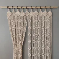 دست باف مکرومه