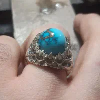 انگشتر فیروزه عجمی شجر