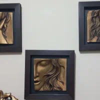 تابلو زن سه تایی