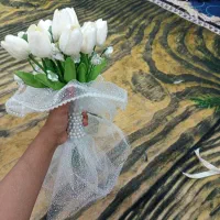 2عدد دسته گل|گل مصنوعی|خرمشهر, |دیوار