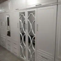 کمد دیواری بدن mdf نما ممبران|جاکفشی، کمد، دراور|چهاردانگه (تهران), |دیوار