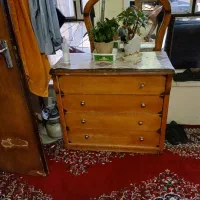 فروش تخت چوبی ودوعددتشک ودراور|تشک تختخواب|شهرکرد, |دیوار