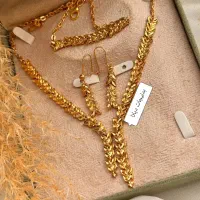 سرویس مدل طلا با آبکاری بسیار شفاف طرح ستاره|بدلیجات|مشهد, احمدآباد|دیوار