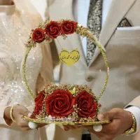 دیزاین حنا دسته گل گیفت تخفیف بمناسبت یلدا