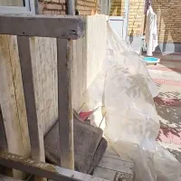 سرویس تخت خواب ۲ نفره سالم به همراه تخت الاچیگی|تخت و سرویس خواب|سلماس, |دیوار