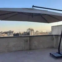 میز و صندلی مستطیلی آتشدان و سایبان فروشی|میز و صندلی غذاخوری|اندیشه, اندیشه فاز ۱|دیوار