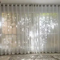 پرده پانچ حریر وگیپور|پرده، رانر، رومیزی|اصفهان, مهرآباد|دیوار
