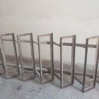پله آهنی با رویه سنگ