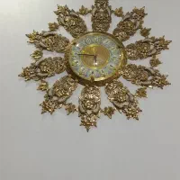 میز تلویزن .ساعت . گلدان .سطل زباله برنجی|صنایع دستی و سایر لوازم تزئینی|گلستان (تهران), |دیوار