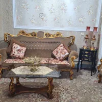 مبل کلاسیک با چوب راش|مبلمان خانگی و میز عسلی|گیان, |دیوار