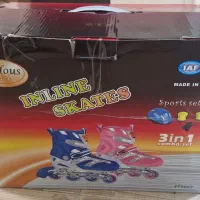 اسکیت همراه با تجهیزات کامل سایز ۳۸ تا ۴۱|دوچرخه، اسکیت، اسکوتر|رشت, گلسار|دیوار