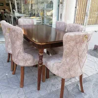 میز ناهار خوری ۶ نفره نهار خوری ۶ نفره چستر|میز و صندلی غذاخوری|کرمانشاه, |دیوار