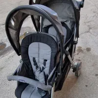 کالسکه دوقلو چیکو|کالسکه و لوازم جانبی|قم, صفاشهر|دیوار