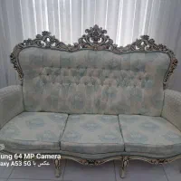 مبل استیل نه نفره|مبلمان خانگی و میز عسلی|قدس, شهرک فرزان|دیوار