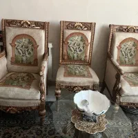 ست کامل مبل استیل مجلسی و میز ناهارخوری ۸ نفره|میز و صندلی غذاخوری|تهران, سید خندان (جلفا)|دیوار