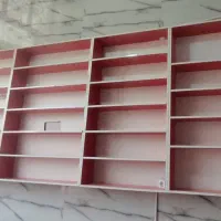 قفسه mdf مانکن و چوب لباسی