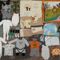 لباس وسایل نوزادی کلاه رختخواب زیر دکمه شلوار پتو