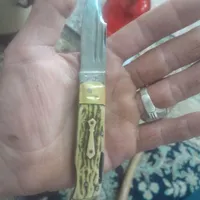 چاقوی قدیمی با انگشتر شجر|کلکسیون اشیاء عتیقه|زنجان, |دیوار