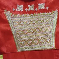 شلوار بندری نخی نگینی