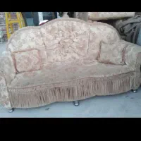 مبل ۹نفره  سفارشی سازی شده با چوب گردو