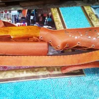 جلددوربین قنداق.بند.جلداسلحه وکمری چرمی دستدوز|کیف، کفش، کمربند|خرمآباد, |دیوار