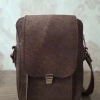 کیف دوشی چرم طبیعی