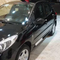 پانورما ارتقا مشکی 207i Tu5|خودرو سواری و وانت|آباده, |دیوار