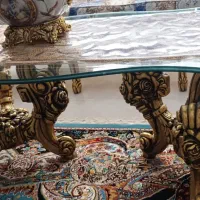 جلو مبلی پر کار سلطنتی چوبی|مبلمان خانگی و میز عسلی|قم, شهدا|دیوار