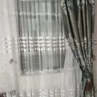 پرده با دستک
