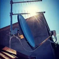 نصب و تنظیم انواع آنتن گردان ساده پایه Tv+تعمیر|خدمات پیشه و مهارت|جوانرود, |دیوار