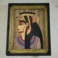 تابلو عتیقه از جنس کاغذ پاپیروس اصل