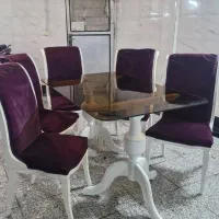 میز نهار خوری همراه صندلی|میز و صندلی غذاخوری|تهران, دهقان|دیوار