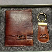 ست کیف وجاکلیدی چرم