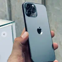 ایفون۱۳پرومکس باطری ۷۷و پلمپ به شرط