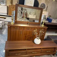 آیینه و کنسول+میز تی وی شرکتی بافل.استثنایی کد۷۷۶۶|بوفه، ویترین، کنسول|همدان, |دیوار