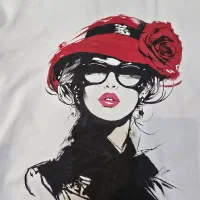 نقاشی روی لباس،کیف ،کفش (پرچم)