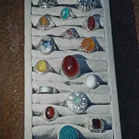 انگشترهای کمیاب دستساز کلکسیونی باسنگهای ارزشمند