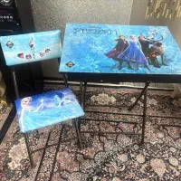 میز و صندلی تا شو تحریر در حد نو