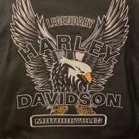 کاپشن موتور سواری چرم هارلی دیویدسن اصل|لباس|تهران, مینای شمالی (مخبر)|دیوار