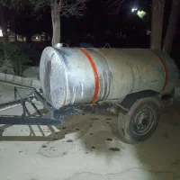 تانکر2000لیتری چرخ دار